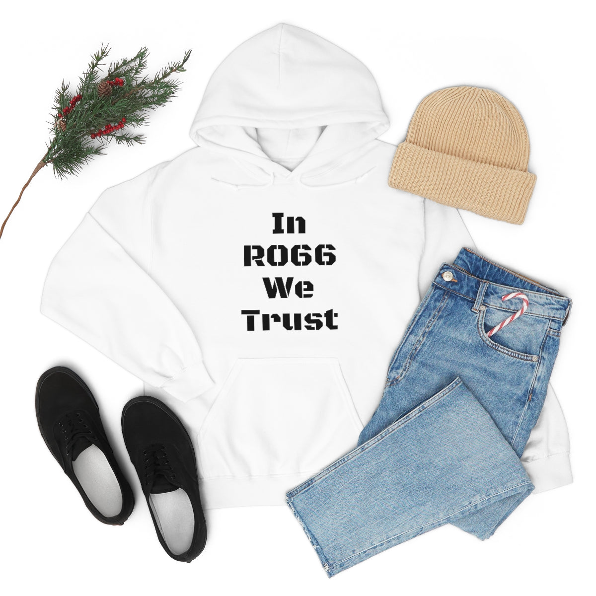 Unisex Heavy Blend™ “In Ro66 We Trust” Hooded Sweatshirt
