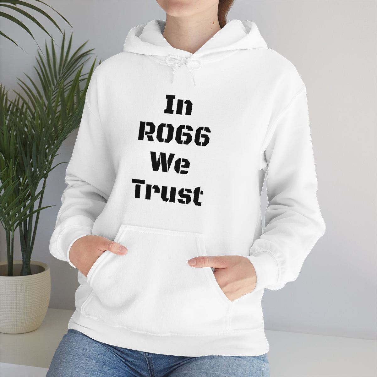 Unisex Heavy Blend™ “In Ro66 We Trust” Hooded Sweatshirt