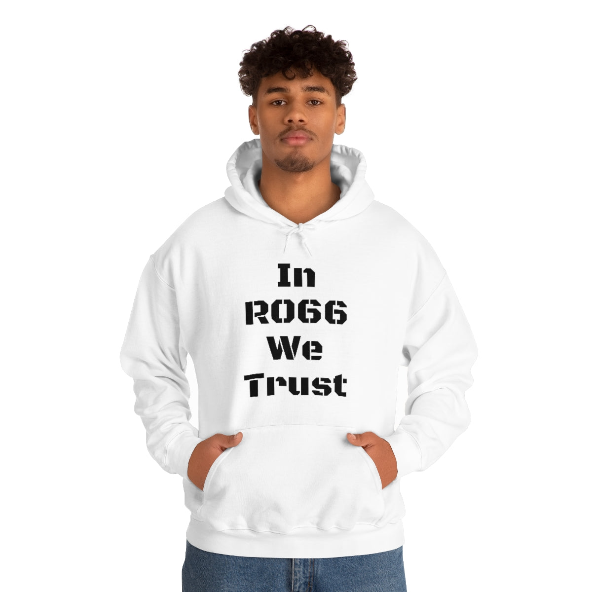 Unisex Heavy Blend™ “In Ro66 We Trust” Hooded Sweatshirt