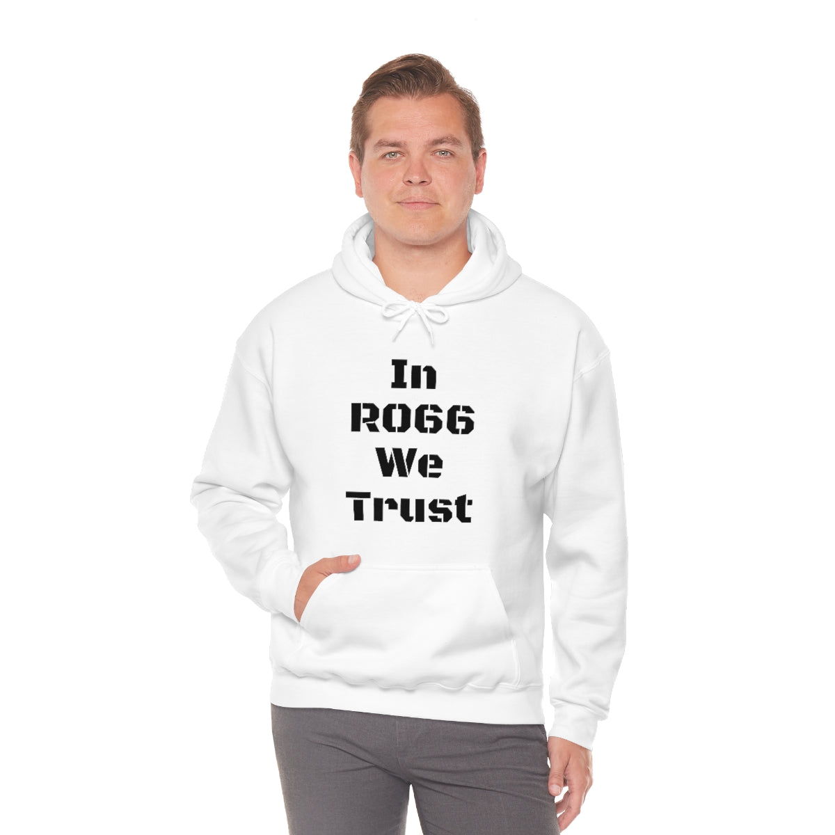 Unisex Heavy Blend™ “In Ro66 We Trust” Hooded Sweatshirt