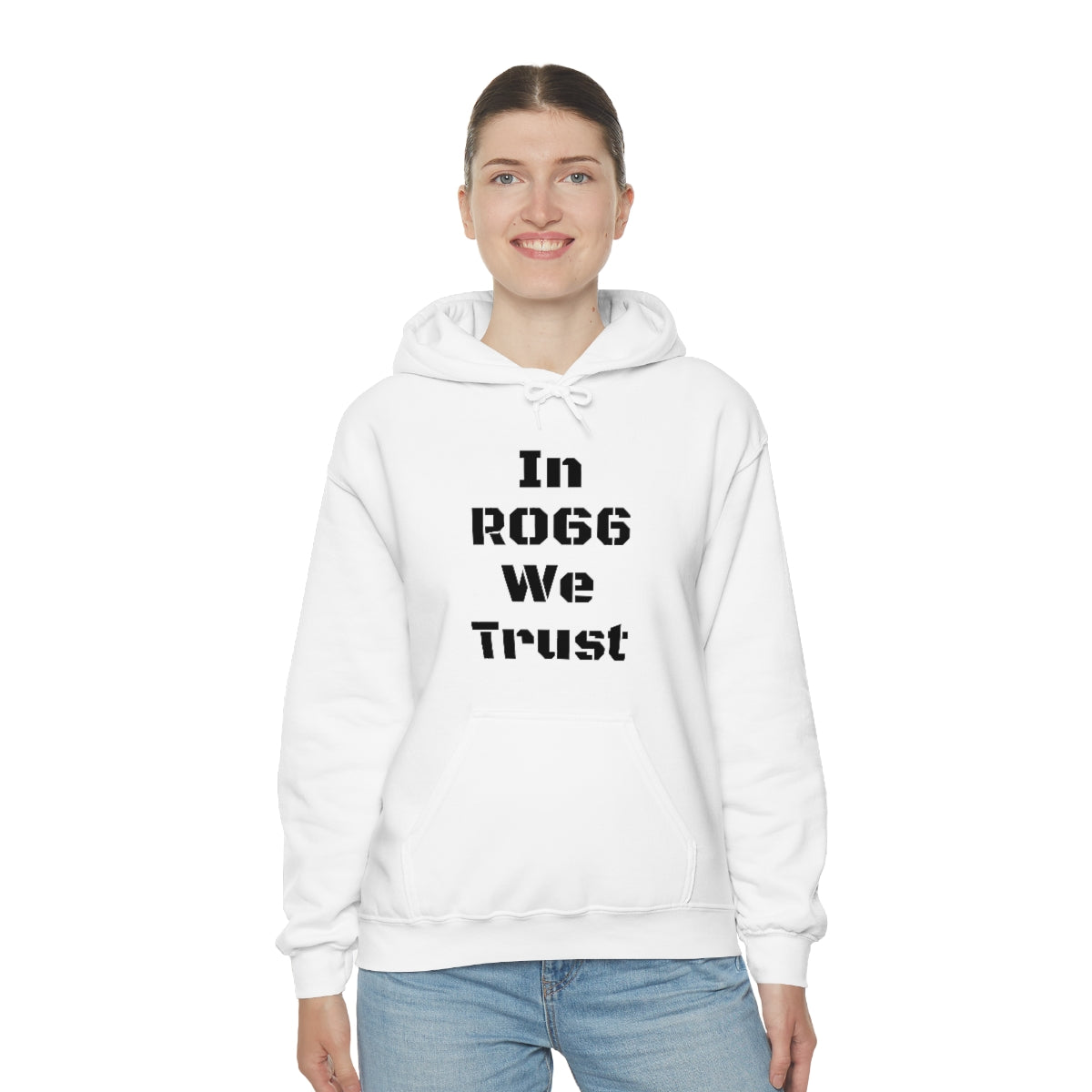 Unisex Heavy Blend™ “In Ro66 We Trust” Hooded Sweatshirt